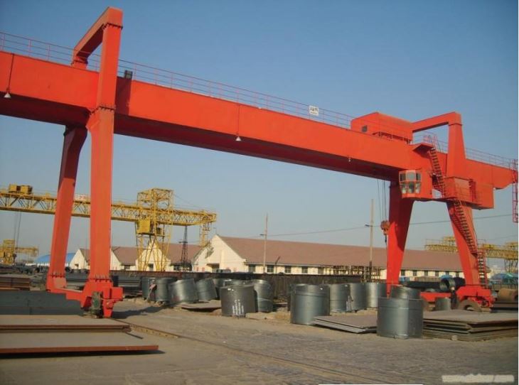 เครนคู่สำหรับยกหนัก 80 ตัน Gantry Crane