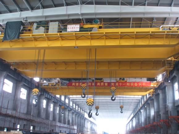 QD Steel Mill รางคู่ไฟฟ้า EOT Crane