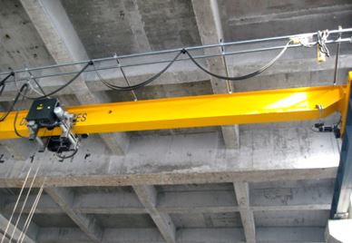 HD Type European Hoist ไฟฟ้าคานเดี่ยวแบบโม่