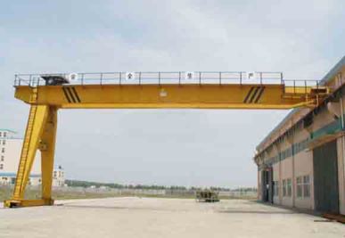 เครนรางน้ำคู่แบบ Semi Double Girder